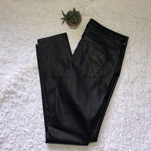 Black Leather Pants